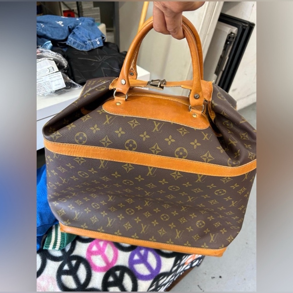 LV Brown Monogram Travel Bag